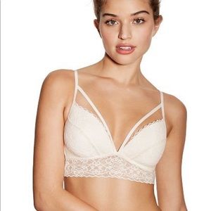 Victoria’s Secret White medallion bralette